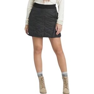 Prana Quilted Diva Fleece Lined Mini Skirt